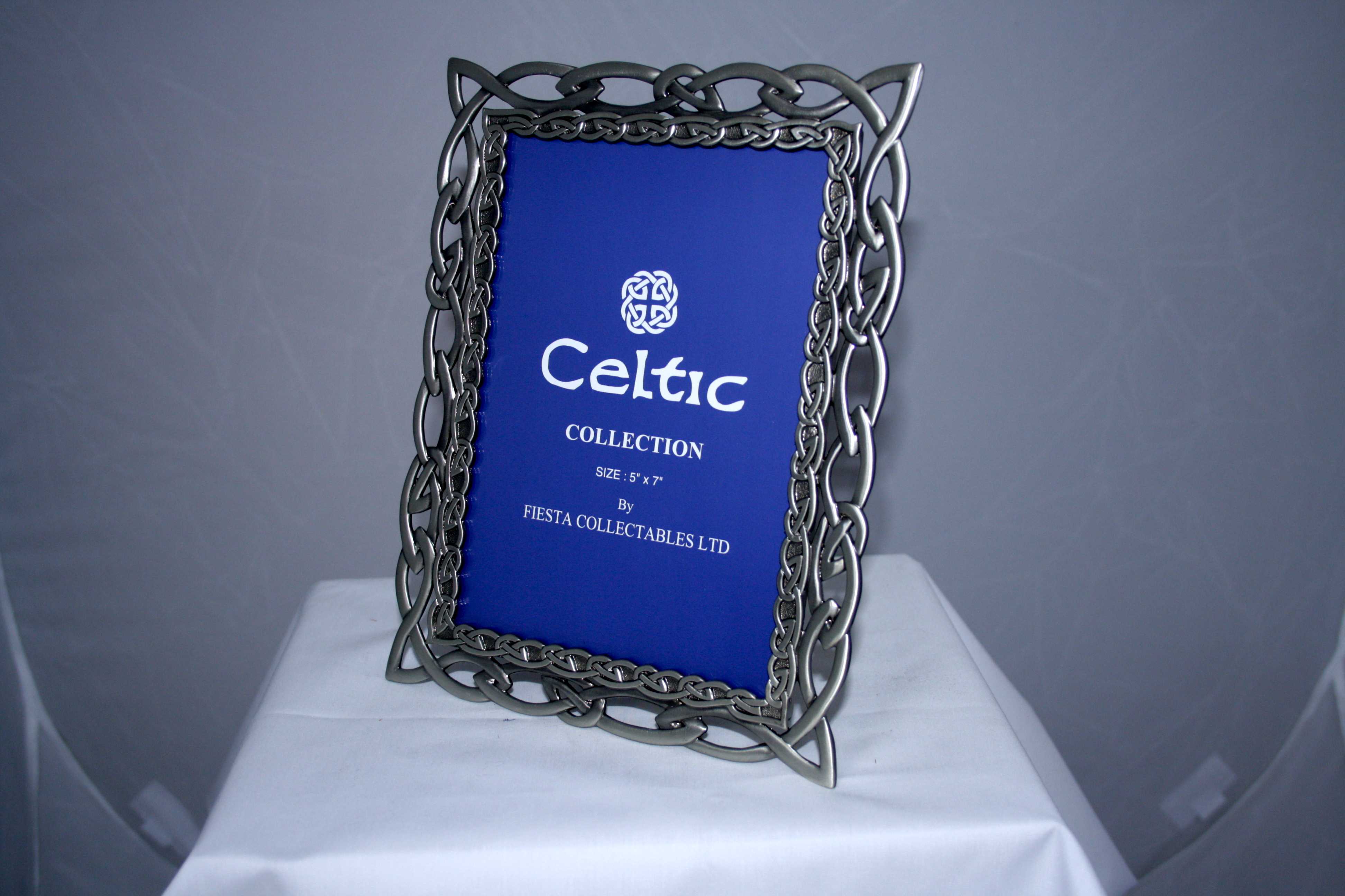 Pewter Celtic Frame 5x7in