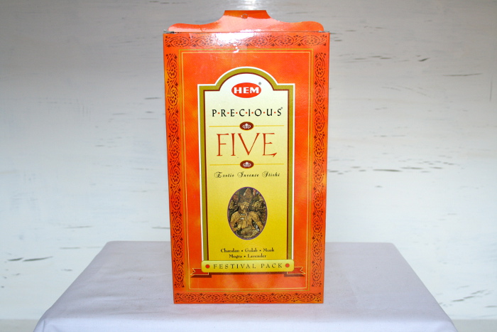 Incence Stick, Precious Five (Gift box)