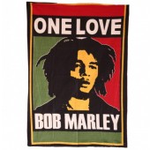 Bob Marley Bed Cover One Love 7\' x 5\'