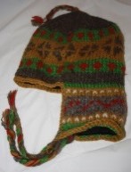 Nepalese Chullo With Plait & Neck Flap