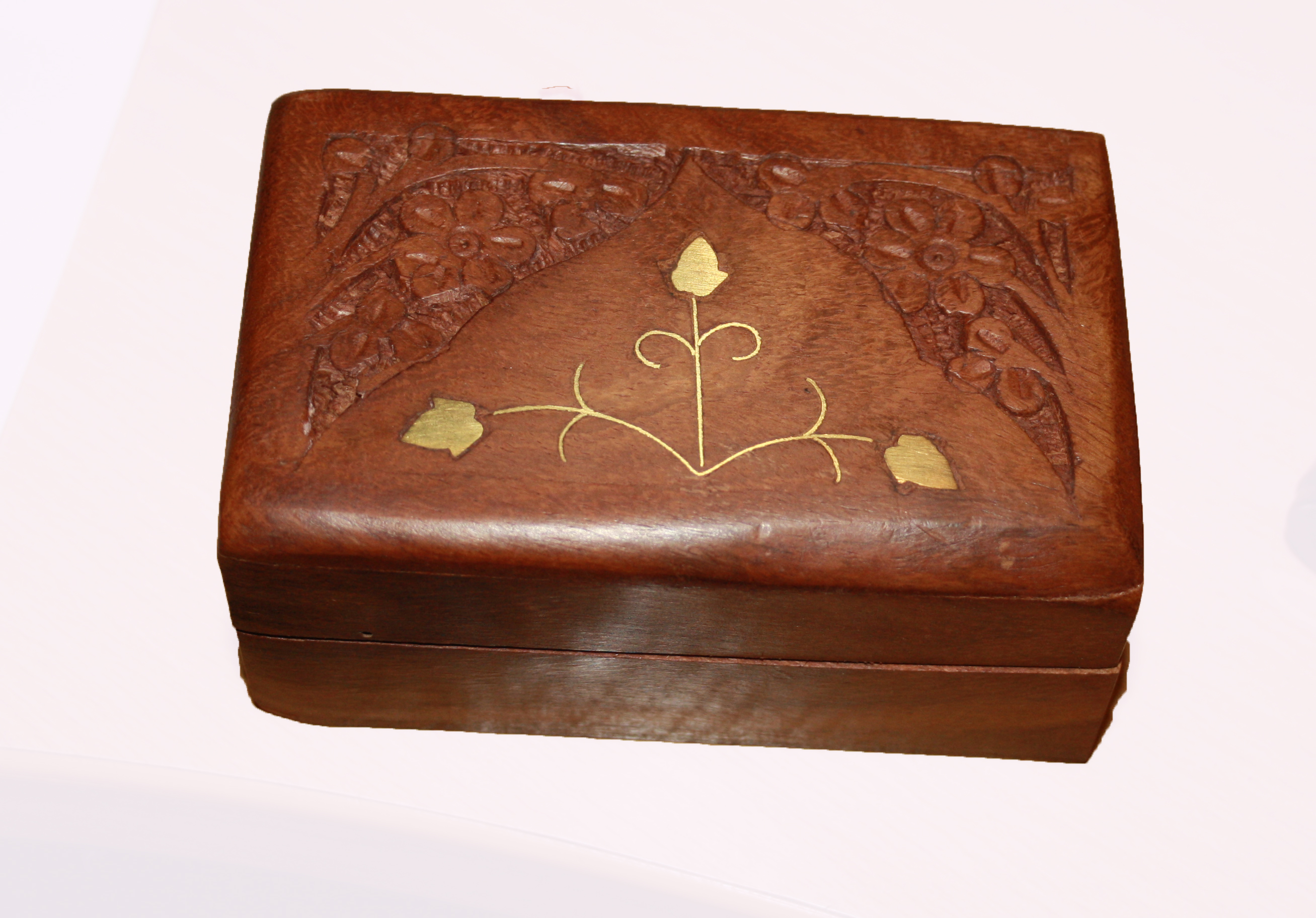 Hand Crafted Wooden Jewellery Box