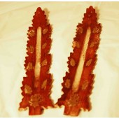 incense Holder 10\" leaf Shape