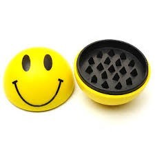 Smiley Face Ball Grinder 2"