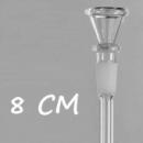 Glass Down Tube 8cm/18mm