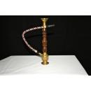 Wood and Brass Hukka