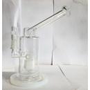 Grace Glass Dab Rig: White