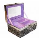 Aluminium Jewellery Box 6in x 4in x 4in