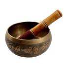 Large Patterned Singing Bowl