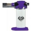 Special Blue Purple Haze Butane Torch - 5" | White/Purple