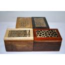 Patterned Print Wooden Box 2x4"