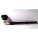 Wood And Chrome Pipe 5"