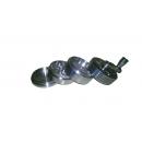 Aluminium 4pt Grinder With Handle 50mm