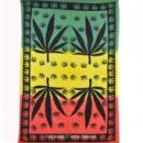 Cannabis Leaf Multi Color 7’ x 4’