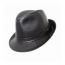 PVC Trilby Hat Black