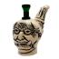 White Ceramic Devil Bong 10cm