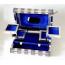 Aluminium Jewellery Box  9" x 8" x 3".