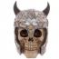 Skull Ivory With Viking Helmet