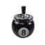 8 Ball Metal Spinner Ashtray