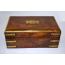 Wood Box With Brass Trim And Plate 4x6"