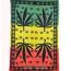 Cannabis Leaf Multi Color 7’ x 4’