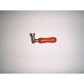 Wood and Metal Kit Pipe, no mouth piece